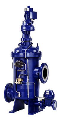 BOLLFILTER Automatic Type 6.18: Welded backwashing filter, self-cleaning strainer for water