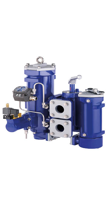BOLLFILTER Automatic Type 6.21/6.22: Backflushing filter for fuel oil