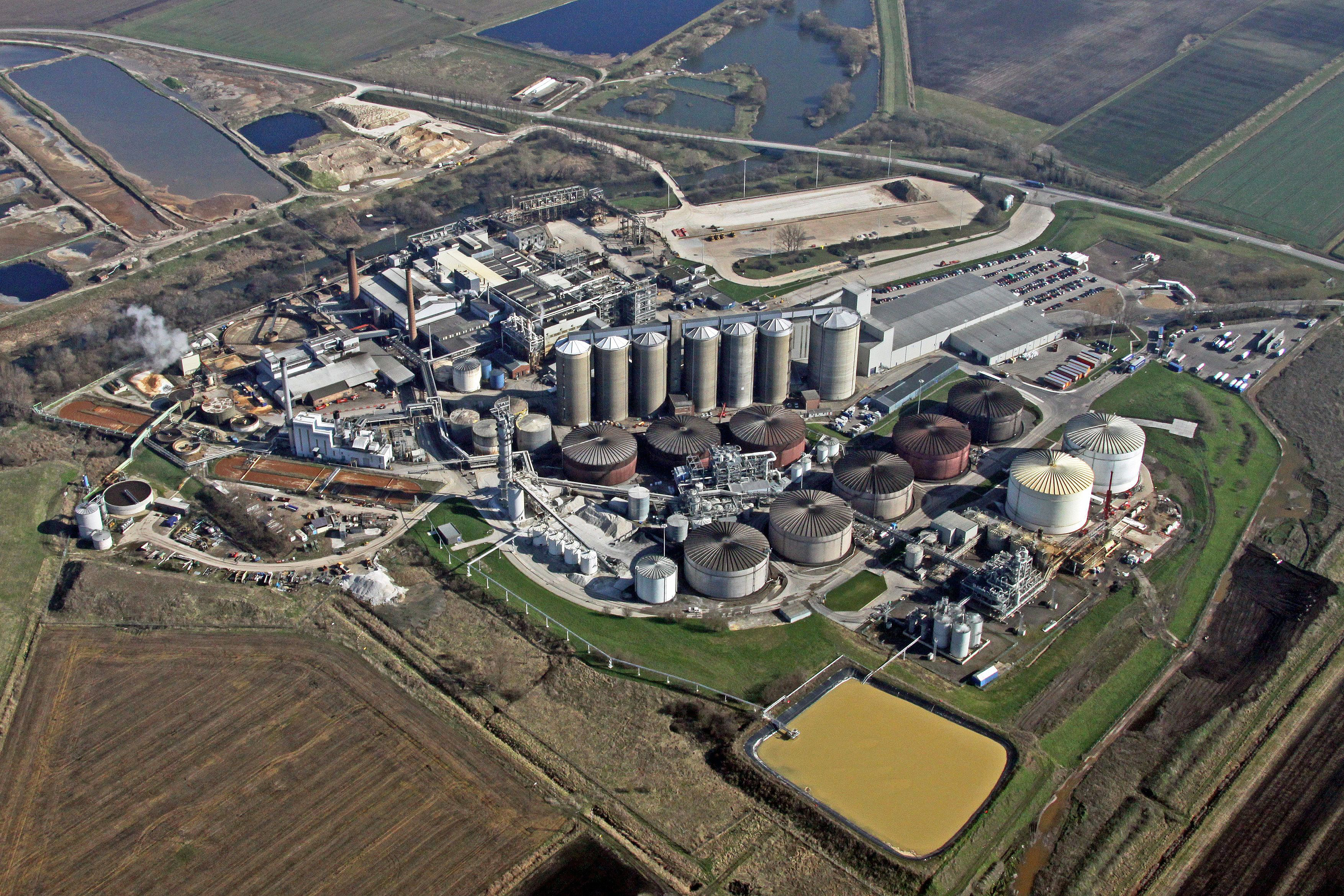British Sugar factory in Wissington
