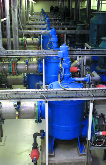 Water pre-screening at Kelgate with BOLLFILTER automatic 